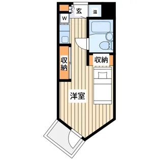 コスモヒルハウスB【2階】の間取り