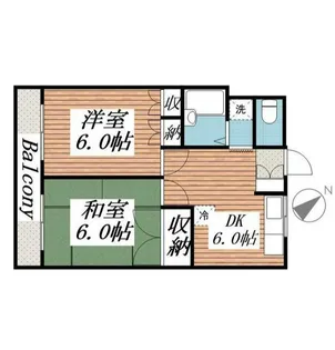 パークハイム12【2階】の間取り