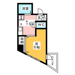 保井ビル【4階】の間取り