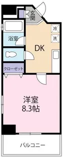 カーサ18【5階】の間取り