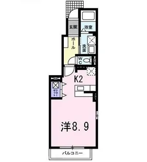 ラナコッタ【1階】の間取り