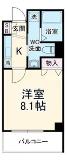 Humanハイム千葉本町【14階】の間取り