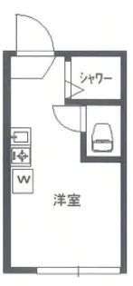 ロイヤルハウス【1階】の間取り