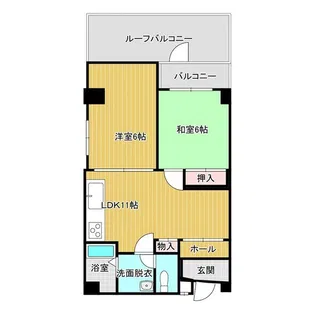 エクセルふたすぎ【2階】の間取り