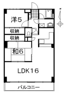 セントラルハイツ【3階】の間取り