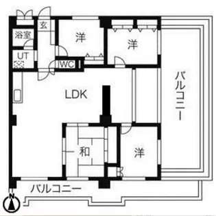 アルカディア長久手【6階】の間取り