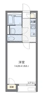 レオネクストネオエスト花園【1階】の間取り