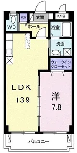 かりゆし プランドール【4階】の間取り