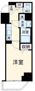 メインステージ横濱伊勢佐木III【2階】の間取り