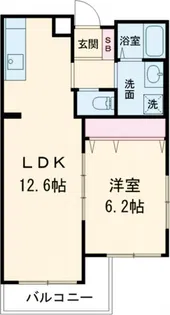 ISM経堂【1階】の間取り