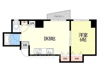 清恒ビルNORTH【2階】の間取り
