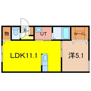 春光3条8丁目3【2階】の間取り