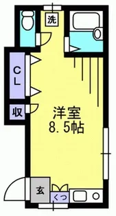 グリーンハイツ【1階】の間取り
