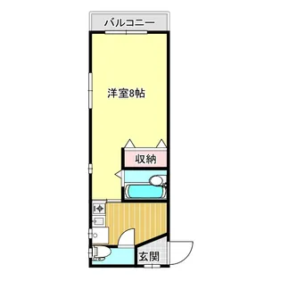 アネシスハイム【2階】の間取り