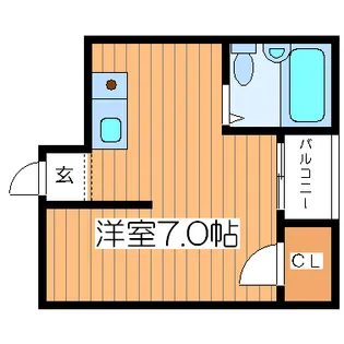 ライト・サン・リバイタル【1階】の間取り