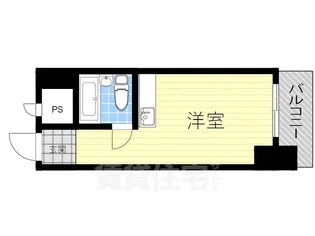 メゾン第3新大阪【5階】の間取り