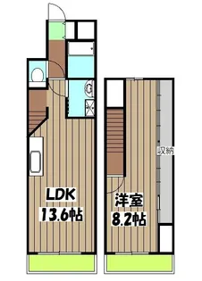 エストレーラ【6階】の間取り