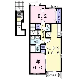 エストレージャ【2階】の間取り