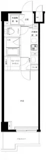 ルーブル大鳥居伍番館【5階】の間取り