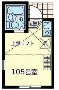 アルデア イシワタ【1階】の間取り