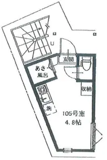 アーバンプレイス南阿佐ヶ谷IIA【1階】の間取り