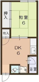 水野荘【1階】の間取り