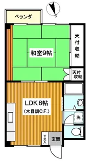 ハイツ浅間【3階】の間取り