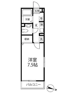 ウィンビレッジD【2階】の間取り