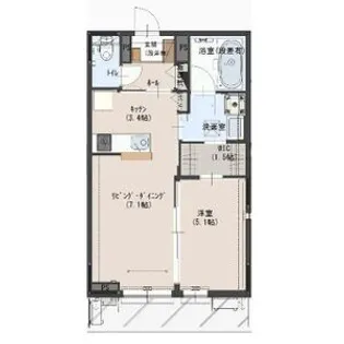 マルベリーコート【2階】の間取り