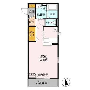 ブリックガーデン【2階】の間取り