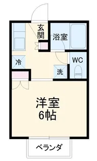 若葉コート【2階】の間取り