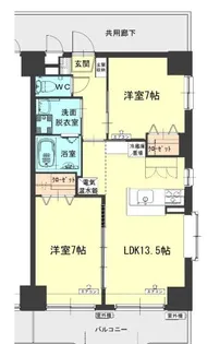 マーガレットA-II【2階】の間取り