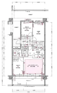 神奈川県横浜市西区東久保町【マンション】の間取り