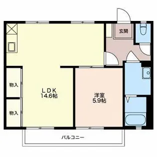 SOCIAM(ソシア)【2階】の間取り