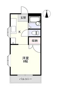 セリレ富町【3階】の間取り