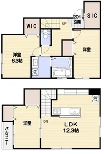 Cipressoの間取り