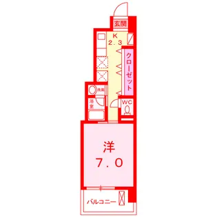 brote湘南【2階】の間取り