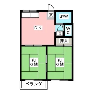 マイ キャッスル【2階】の間取り