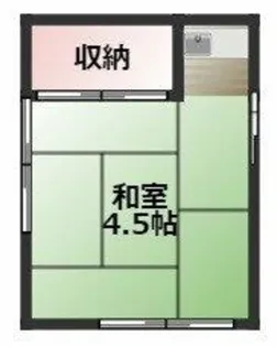 大谷荘【2階】の間取り