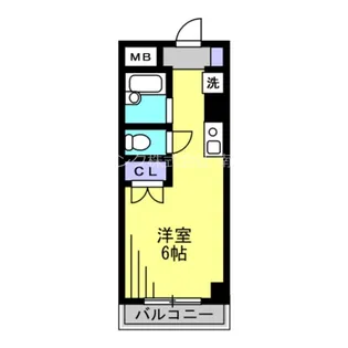 マンションモーリエ【4階】の間取り