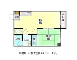 山形県山形市桜田東2【アパート】の間取り