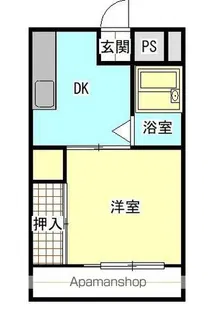 サンシャインパート2【3階】の間取り