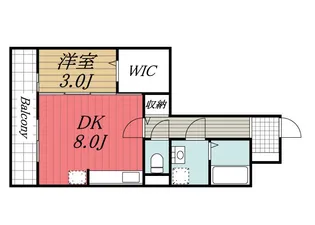 千葉県市原市八幡【アパート】の間取り
