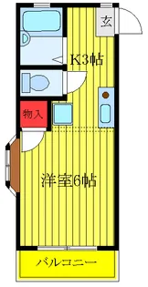 タウンコートブランカ【1階】の間取り