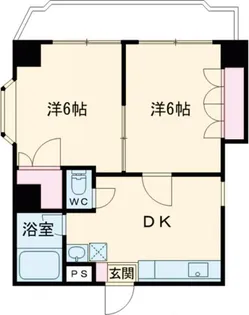 若尾レジデンス【4階】の間取り