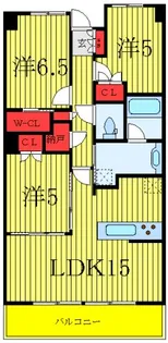 パークホームズ赤羽西【1階】の間取り