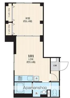 東京都墨田区八広2【マンション】の間取り