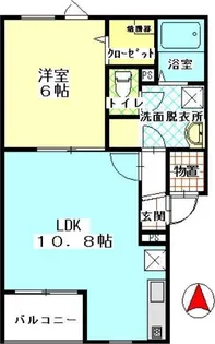 Swan B【2階】の間取り