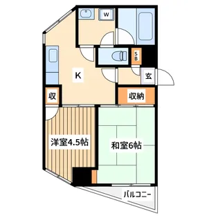 プラザムラタ【2階】の間取り