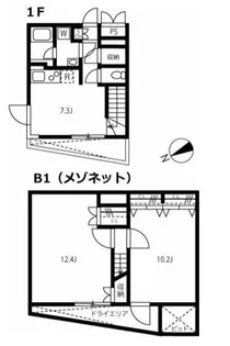 リーガランド恵比寿の間取り